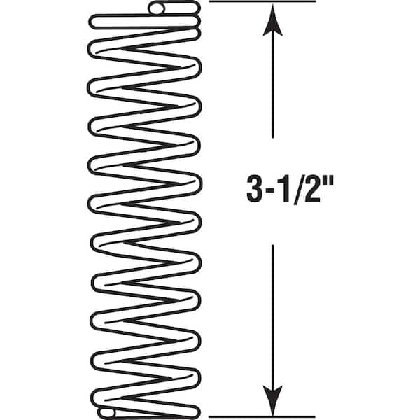 Century Spring C-832 2 Count Compression Springs, 3