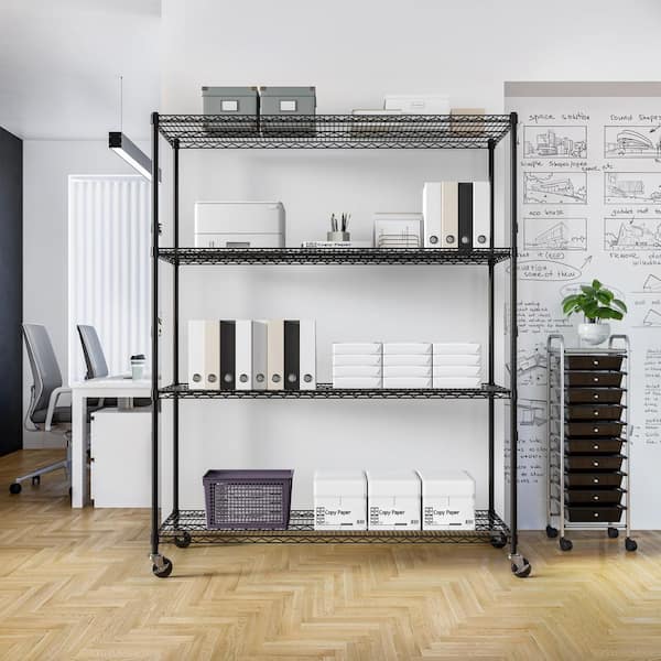 Seville Classics UltraDurable 4-Tier Commercial NSF Seville Classics UltraDurable 4-Tier Commercial NSF