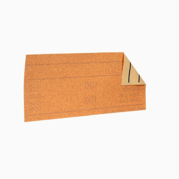 3M Garnet 3.7 in. x 9 in. Coarse 60-Grit Sheet Sandpaper (5-Sheets/Pack)