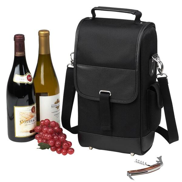 thumbnail image 2 of FUYGRCJ 2PCS 12 Bottle Wine Carrier Felt Wine Tote Bag Collapsible Wine 2 of 10