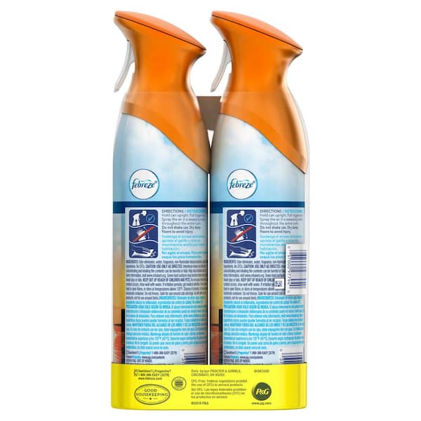 Febreze Air 8.8 oz. Hawaiian Aloha Air Freshener Spray (2-Pack)  003700097794 - The Home Depot