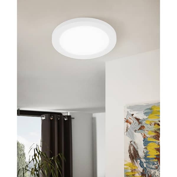 Plafonnier LED Turcona-c blanc dimmable Ø 60 cm 30 W EGLO