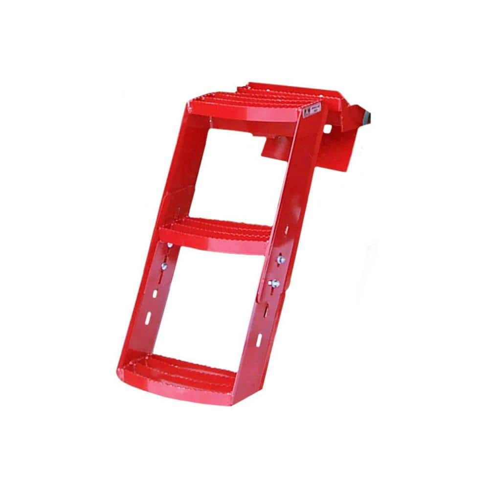 K&M Mfg Step Kit for International Harvester 88 Series Tractors : 3-Step Unit : Right-Hand : Red price history on PriceWatchPro