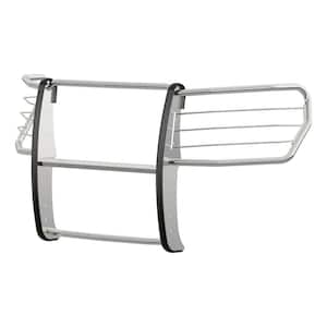 1-1/2-Inch Polished Stainless Steel Grille Guard, No-Drill, Select Chevrolet Silverado 1500