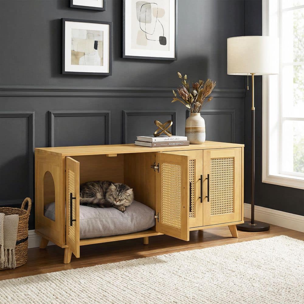 CHRISTOPHER KNIGHT HOME Parkridge Rustic Natural Finish 21.65 in