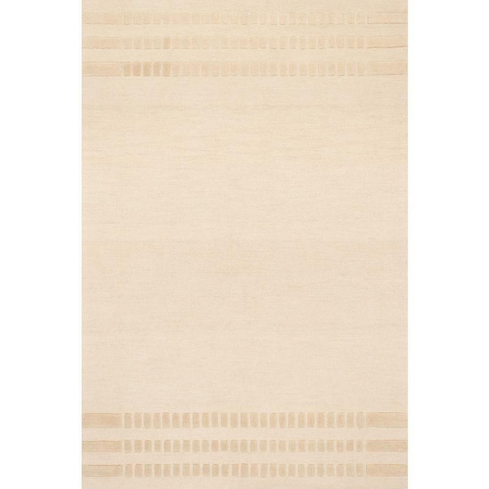 RUGS USA Carmeon Hamilton x Rugs Barron Solid Bohemian Wool 10 ft. x 14 ...