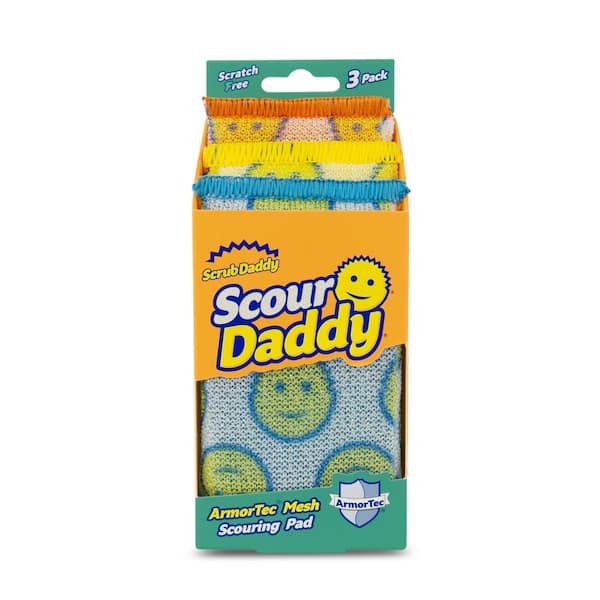 Scrub Daddy - Scrub Daddy Scouring Pad, Mesh, 3 Pack (3 count