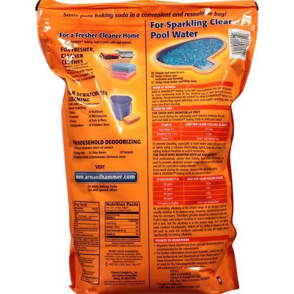 baking soda pool cleaner