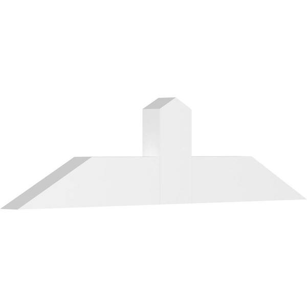 Ekena Millwork Portland 36 in. W x 9 in. H x 2 in. D Signature Polyurethane Bracket