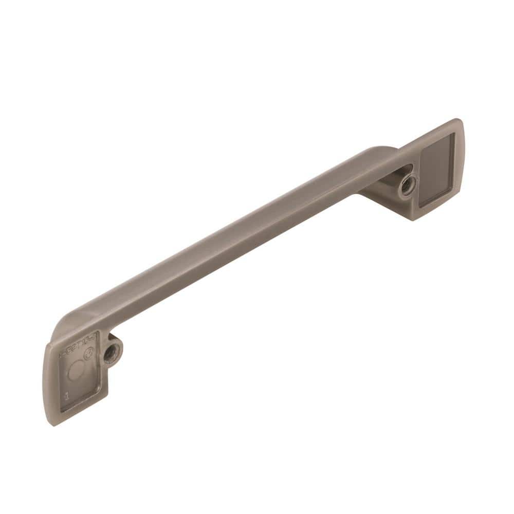 Satin Nickel 3-3/4" Brushed Cup Pull with Mounting Hardware