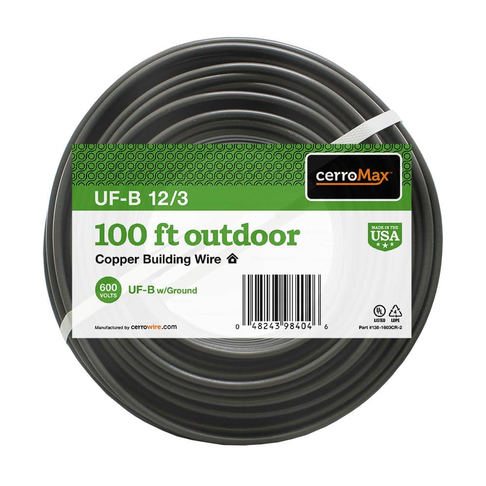 UF Wire 12 Gauge 1 Conductor (Priced per ft.)