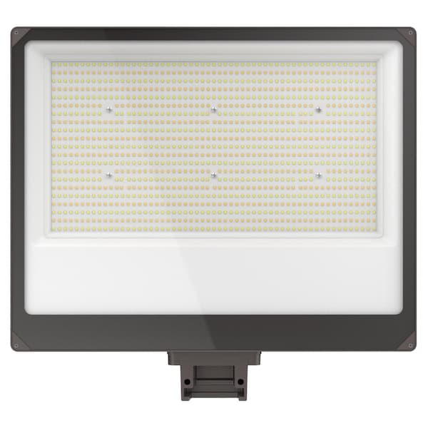 LEDone Selectable Color Temperature 1500-Watt Equivalent 60750-Lumen 130° Bronze Dusk to Dawn Integrated LED Flood Light