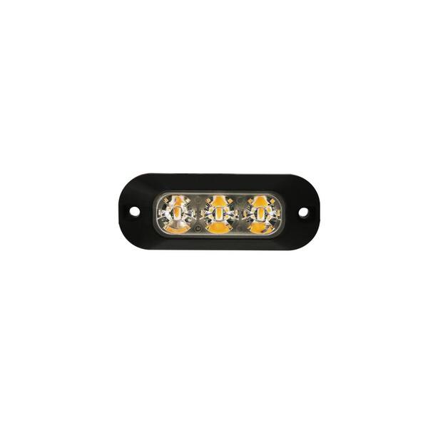 ECCO 1.4 in. x in. Clear Strobe Light 3 LEDS-ED3703C - The Home Depot