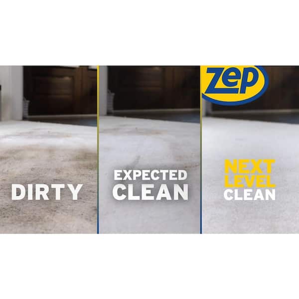 Zep Commercial Carpet Cleaner Solution in Action 