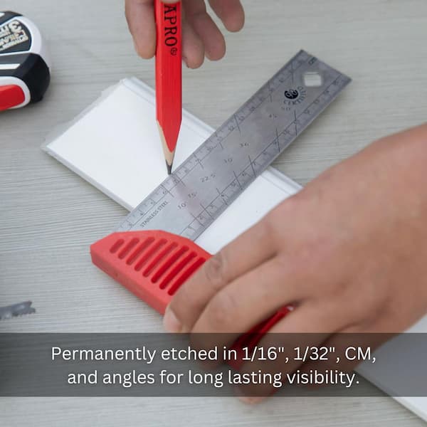 Kapro 8 in. Try and Mitre Square with Stainless Steel Blade 309-08