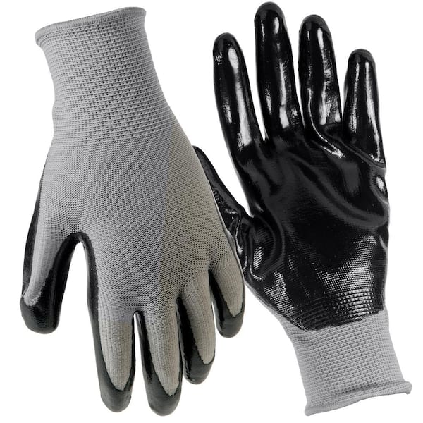 FIRM GRIP Nitrile Dipped Large Glove (3-Pack)
