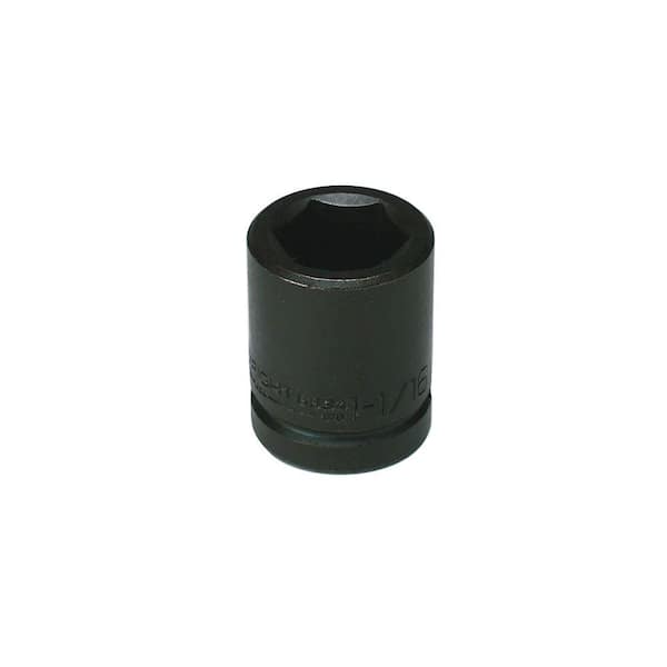 Wright Tool 1-5/16 in. - 3/4 in. Drive 6-Point Standard Impact Socket ...