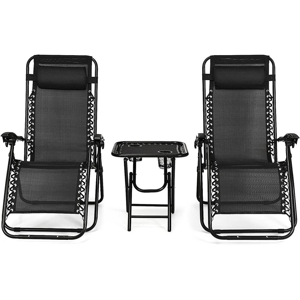Reviews for SUGIFT Steel Outdoor Chaise Lounge Chair with