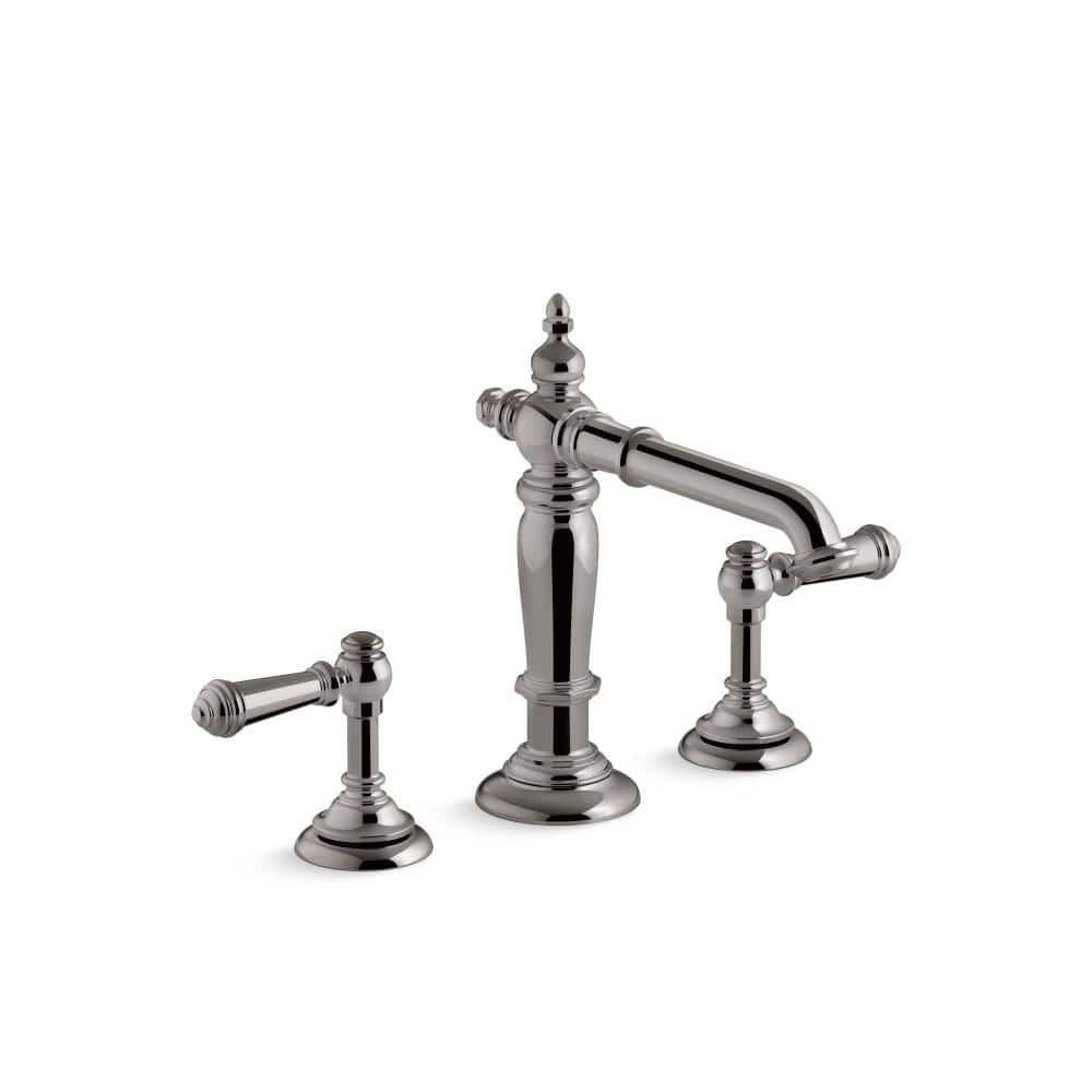 KOHLER Artifacts With Column Design Widespread Bathroom Sink Spout 72760TT The Home Depot