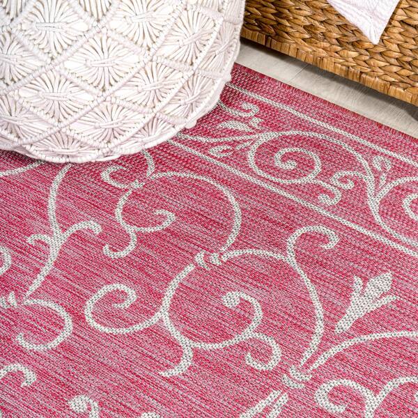 FPAR BANNER RUG ラグマット wtaps neighborhood fuchsia-homeroots-area-rugs-