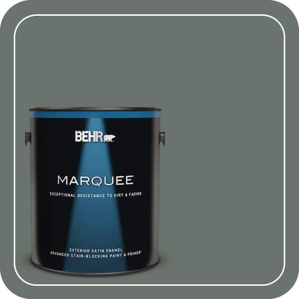 BEHR MARQUEE 1 gal. #PPU12-18 Heritage Park Satin Enamel Exterior Paint & Primer