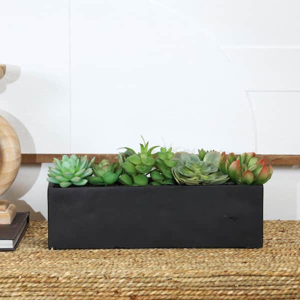 6 in. H Artificial Succulent Foliage