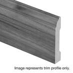 Claddon Oak 9/16 in. T x 3-1/4 in. Wide x 94 in. Length Laminate Base Molding
