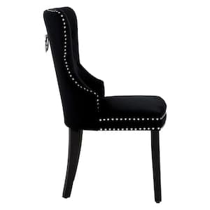 Brooklyn Black Tufted Velvet Dining Side Chair (Set Of 4)