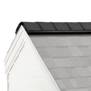 Color Ridge Gi Grey GAF Seal-A-Ridge Pewter Gray Hip and Ridge Cap Roofing Shingles (25 ...