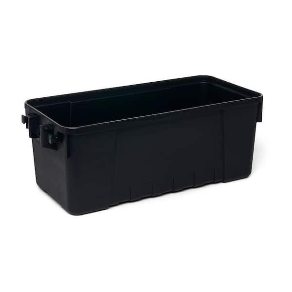 期間限定値下げ❗️ 17SS Large l Storage Box Plano 17-Gal. Storage Box in Black PLAT17BLE - The Home Depot