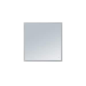 Hera 40 in. W x 40 in. H Frameless Square LED Light Bathroom Vanity Mirror