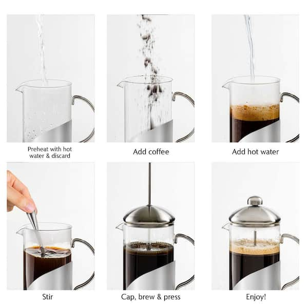 64 fl. oz. - French Presses - Coffee Makers - The Home Depot