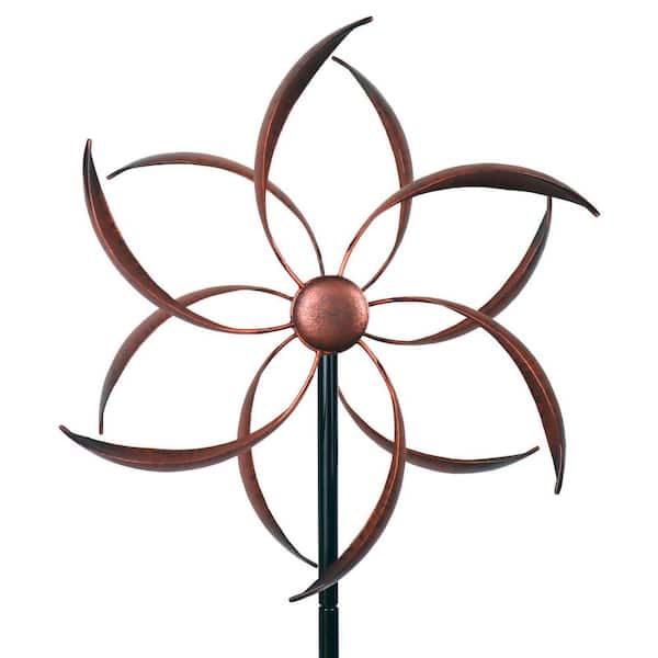 Metal Wind Sculptures 360 Degrees Wind Spinners for Yard and Garden
