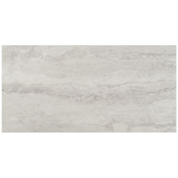 Ivy Hill Tile Take Home Sample - Elmdale 28 mil 6 in. W Silver Glue Down Waterproof Luxury Vinyl Plank Flooring