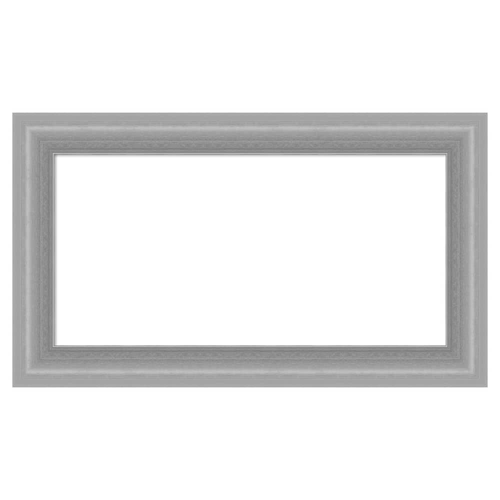 Peak Polished Nickel Narrow 29 in. x 17 in. Polystyrene Framed Dry Erase Magnetic Memo Board price history on PriceWatchPro