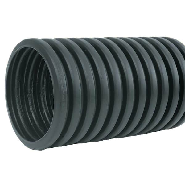 Advanced Drainage Systems 4 in. x 10 ft. Singlewall Solid Drain Pipe