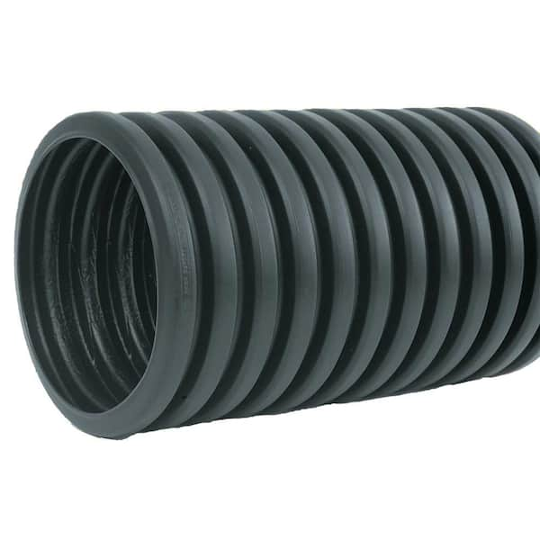 Advanced Drainage Systems 4 in. x 10 ft. Singlewall Solid Drain Pipe  4540010 - The Home Depot