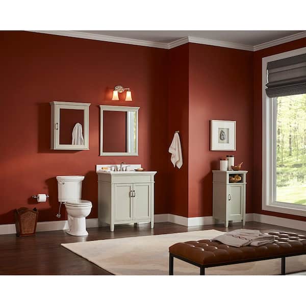 Ashburn 37 in. W x 22 in. D x 35 in. H Single Sink Freestanding Bath Vanity in Gray with Carrara Marble Top