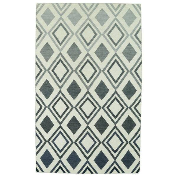 Kaleen Glam Grey 3 ft. 6 in. x 5 ft. 6 in. Area Rug