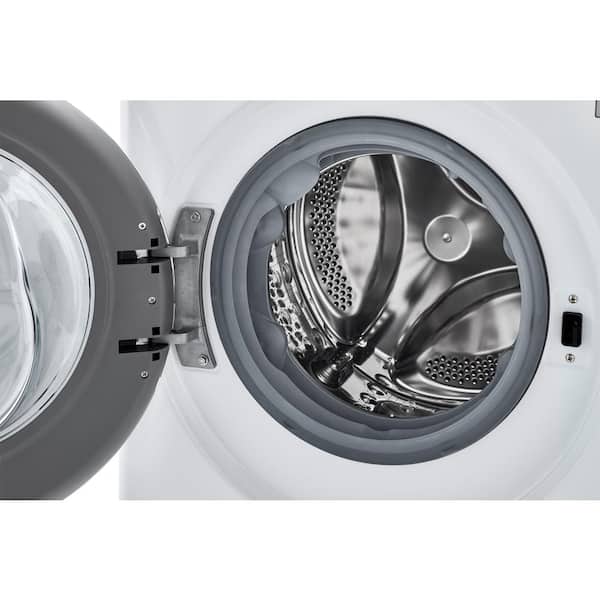 24 in. W 2.4 cu. ft. SMART All-in-One Compact Front Load Washer & Ventless Dryer Combo in White with Steam