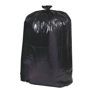 Roll Of 20 Large Heavy Duty 2.2 MIL 32 Gallon Black Trash Bags Clean Up Bags 