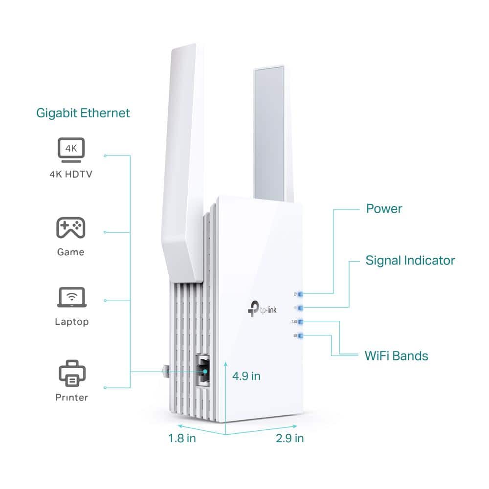 Wi-Fi 6 Range Extender Adapter