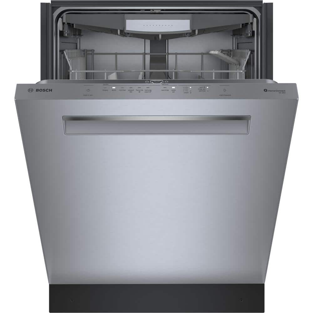 24" Stainless Steel Built-In Smart Dishwasher with Top Control