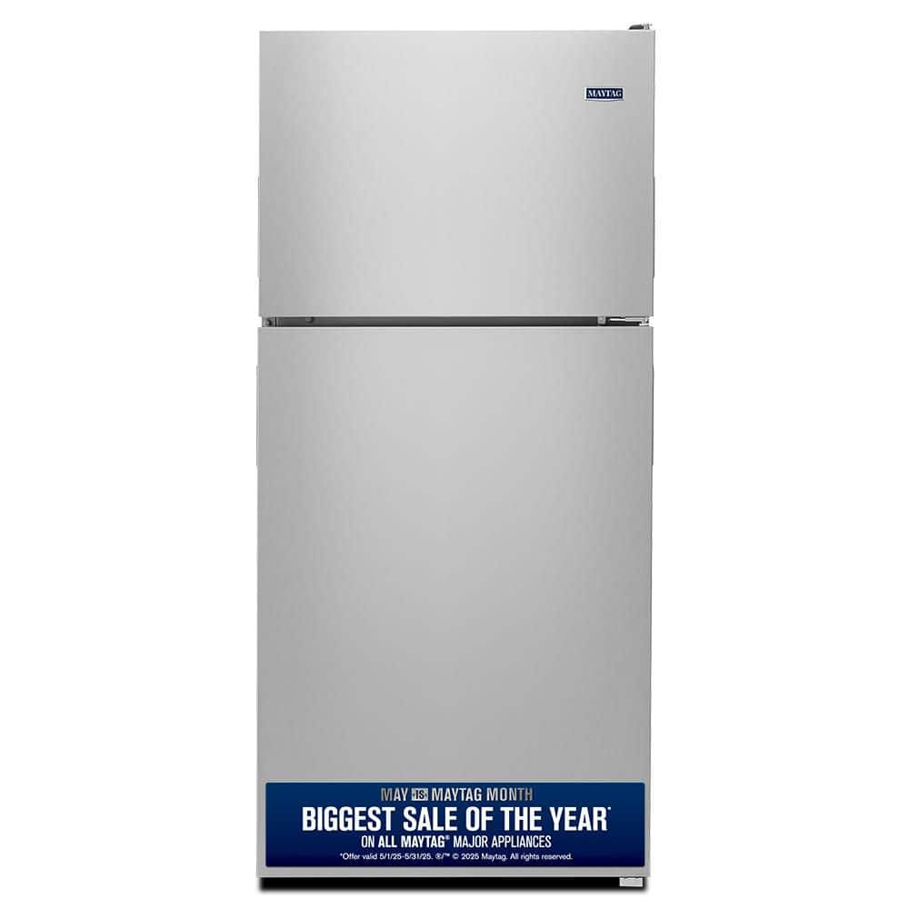 21 cu. ft. Top Freezer Refrigerator in Fingerprint Resistant Stainless Steel