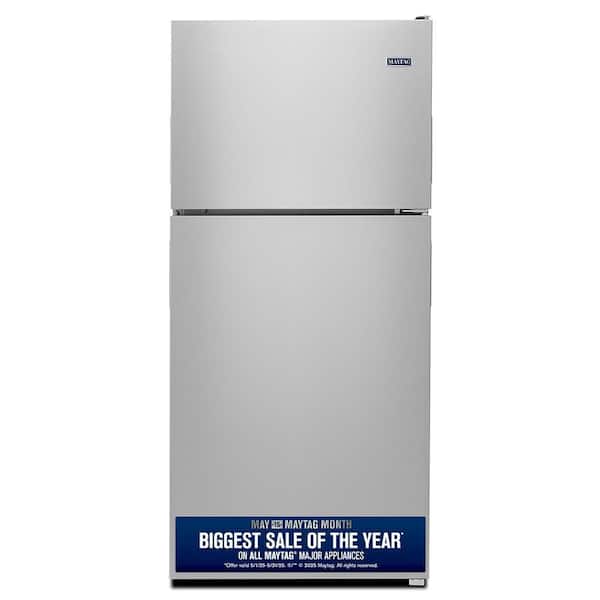 21 cu. ft. Top Freezer Refrigerator in Fingerprint Resistant Stainless Steel