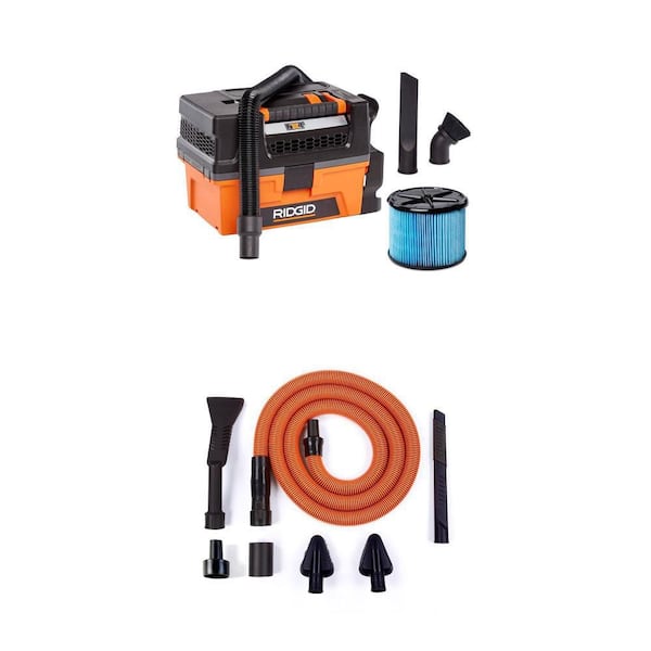 1-1/4 in. VT2534 Car Cleaning Kit & 3 Gal. 5.0 Peak HP NXT Shop Vacuum Combo