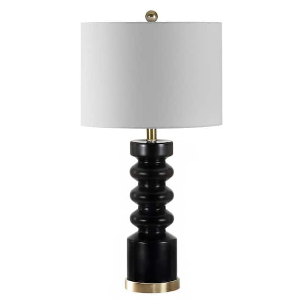 SAFAVIEH Frayen 26 in. Black Table Lamp