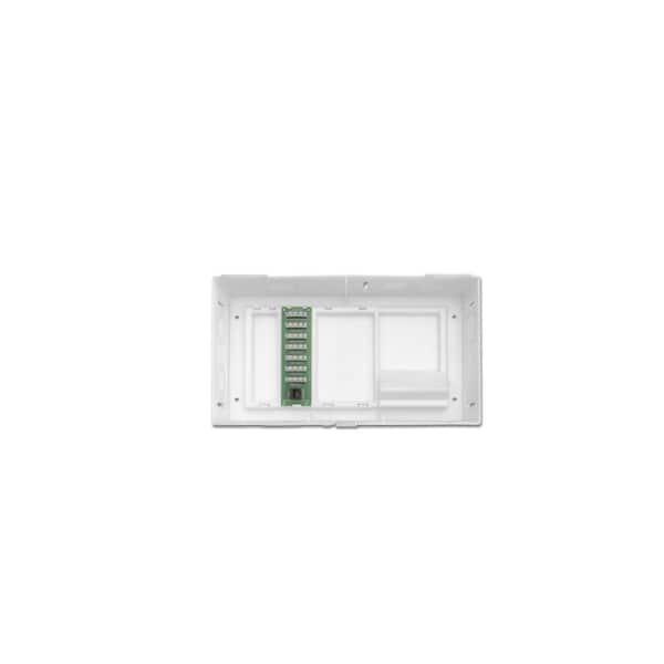 Leviton Compact Structured Media Kit 1 x 6 Telephone Expansion Board Included, White 47604-F6
