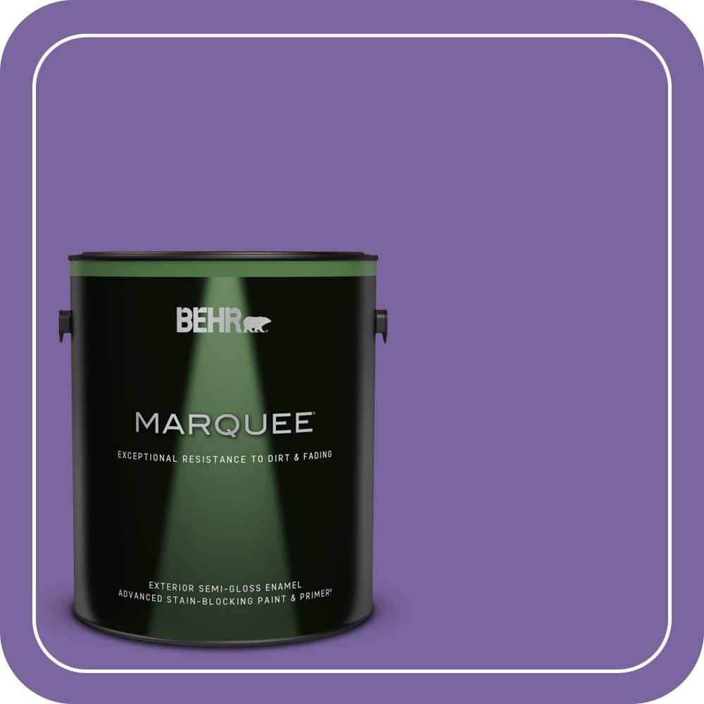 1 gal. #PPU16-03 Purple Paradise Semi-Gloss Enamel Exterior Paint & Primer price history on PriceWatchPro