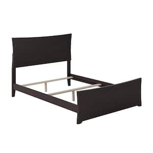 Metro Espresso Full Traditional Bed with Matching Foot Board
